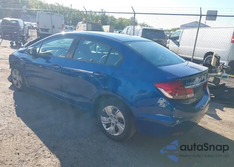 2014 Honda Civic Lx z USA, uszkodzony, nr VIN 2HGFB2F58EH556886
